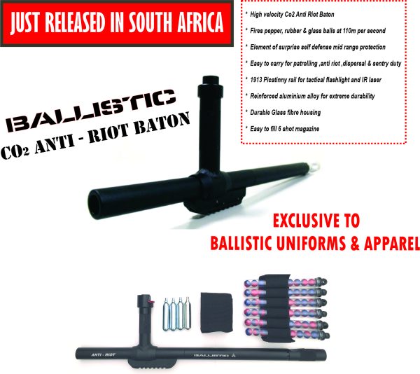Ballistic Anti-Riot CO2 Baton