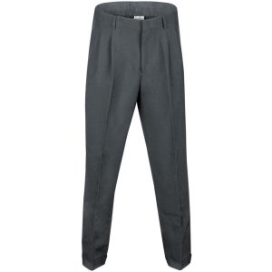 Men's Troy - Pleated Front Polyester Trouser