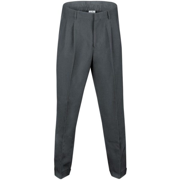 Men's Troy - Pleated Front Polyester Trouser