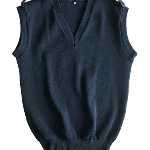 Sleeveless Pullover with epaulettes