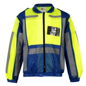 Traffic Officer Zip-Off Sleeve Hi Viz Jacket VO39
